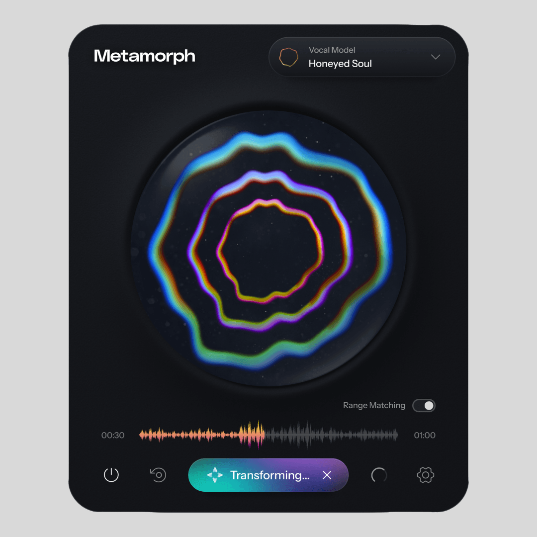 Create  and download your own voice model for Metamorph by AutoTune® 