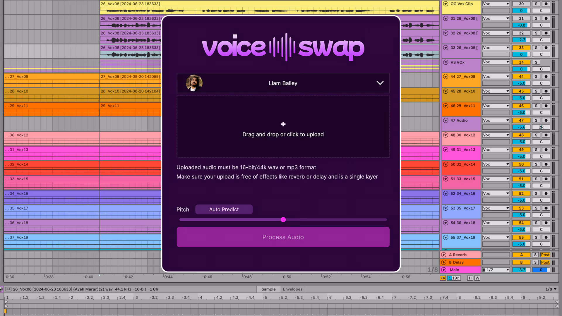 Introducing the free Voice-Swap VST plugin and custom user voices!